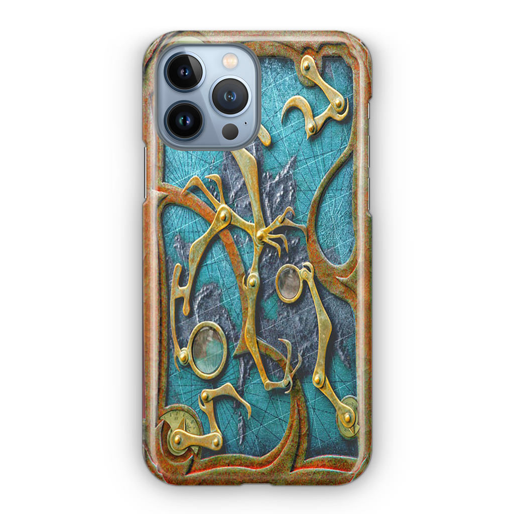 Steampunk Book Cover iPhone 13 Pro / 13 Pro Max Case