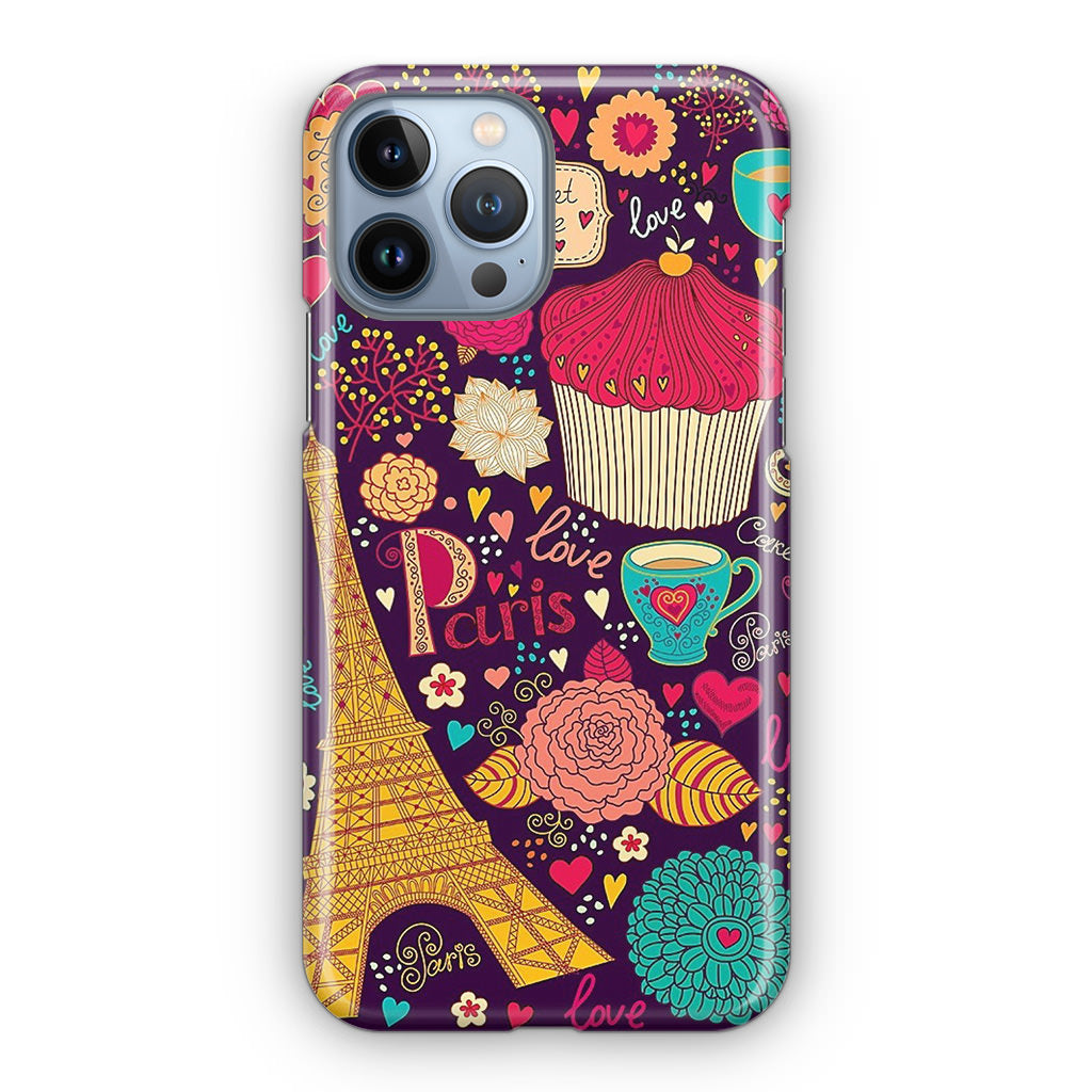Vintage Love In Paris iPhone 13 Pro / 13 Pro Max Case