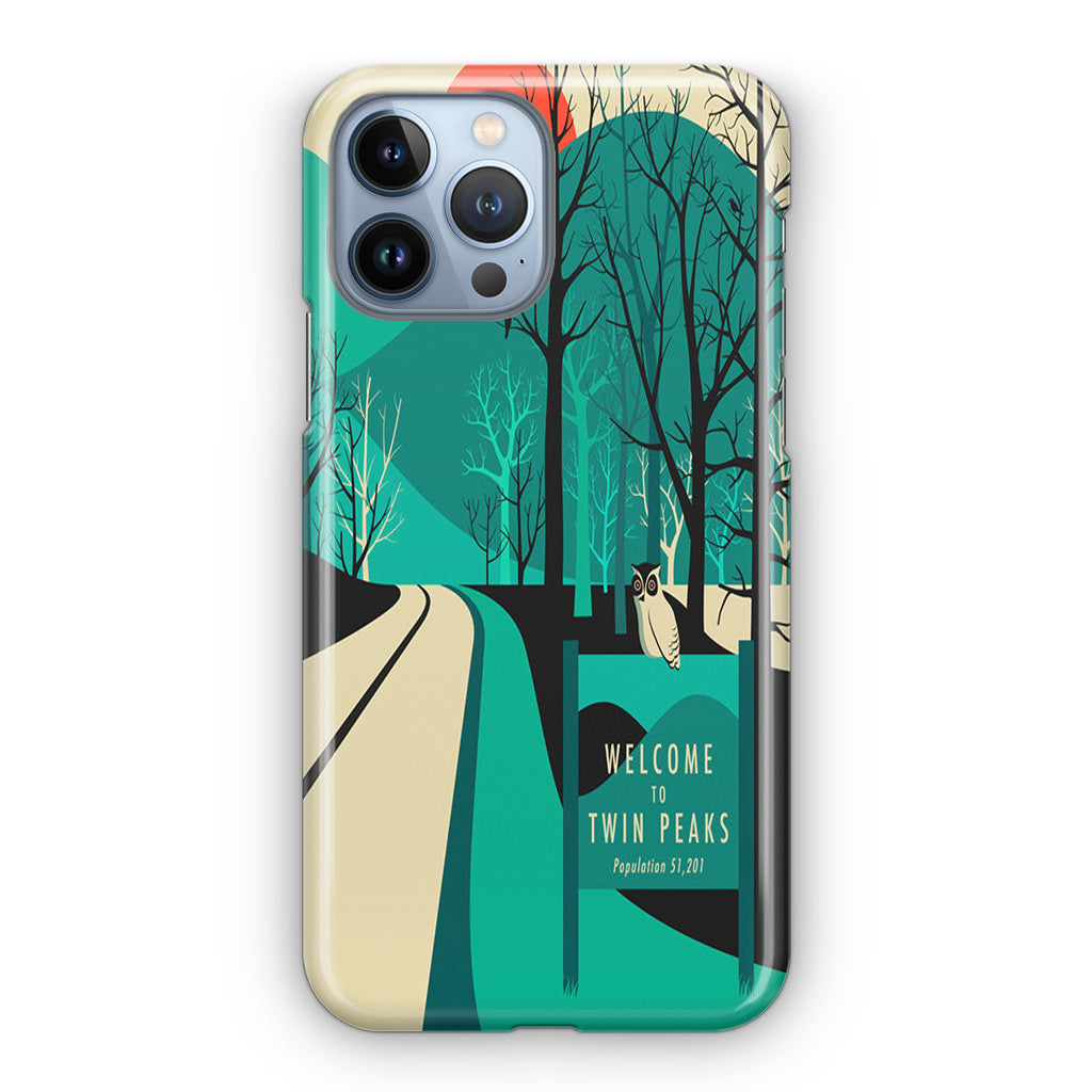 Welcome To Twin Peaks iPhone 13 Pro / 13 Pro Max Case