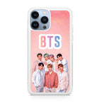 BTS Member in Pink iPhone 13 Pro / 13 Pro Max Case