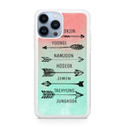 BTS Members Name iPhone 13 Pro / 13 Pro Max Case