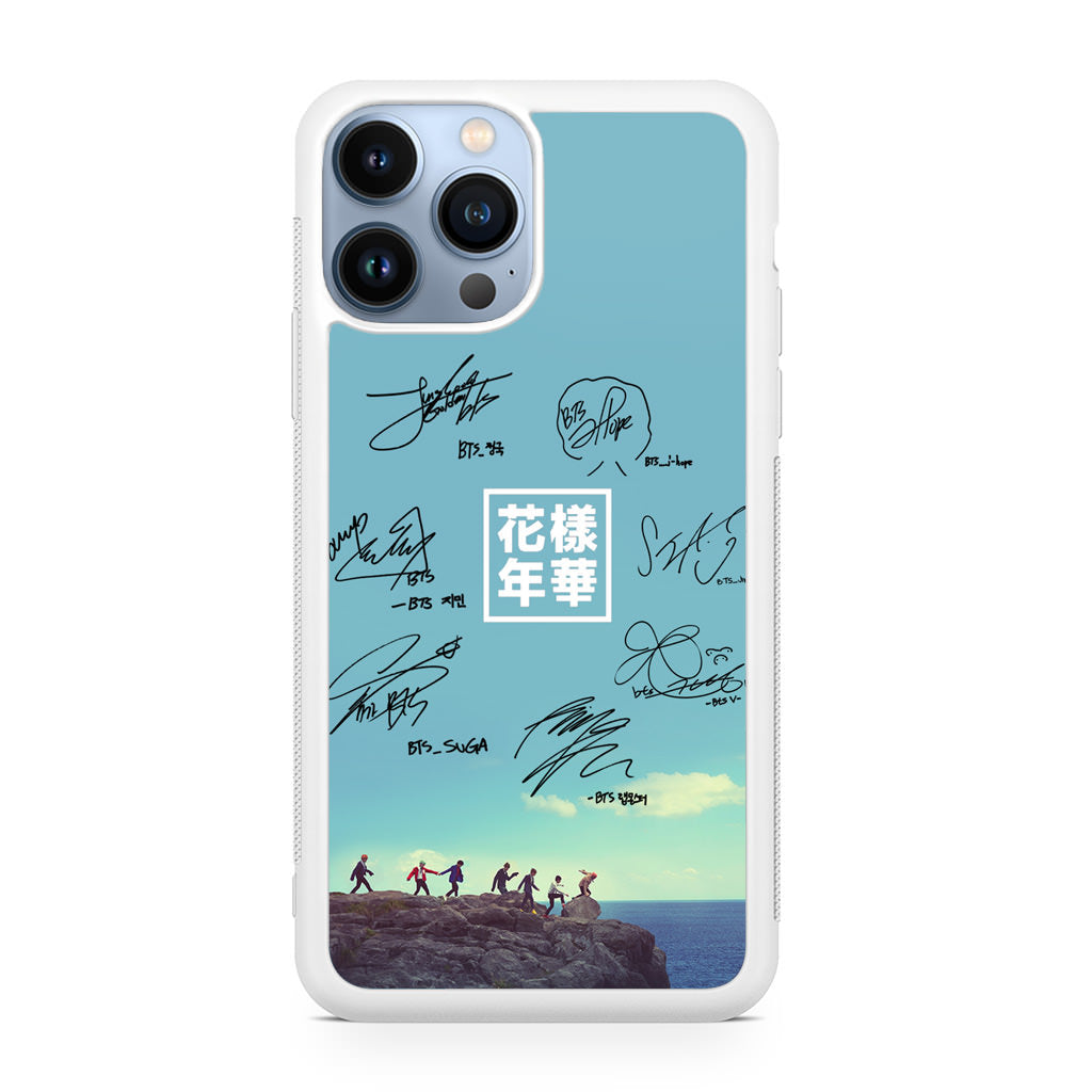 BTS Signature iPhone 13 Pro / 13 Pro Max Case