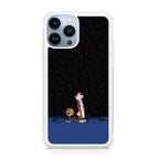 Calvin and Hobbes Space iPhone 13 Pro / 13 Pro Max Case