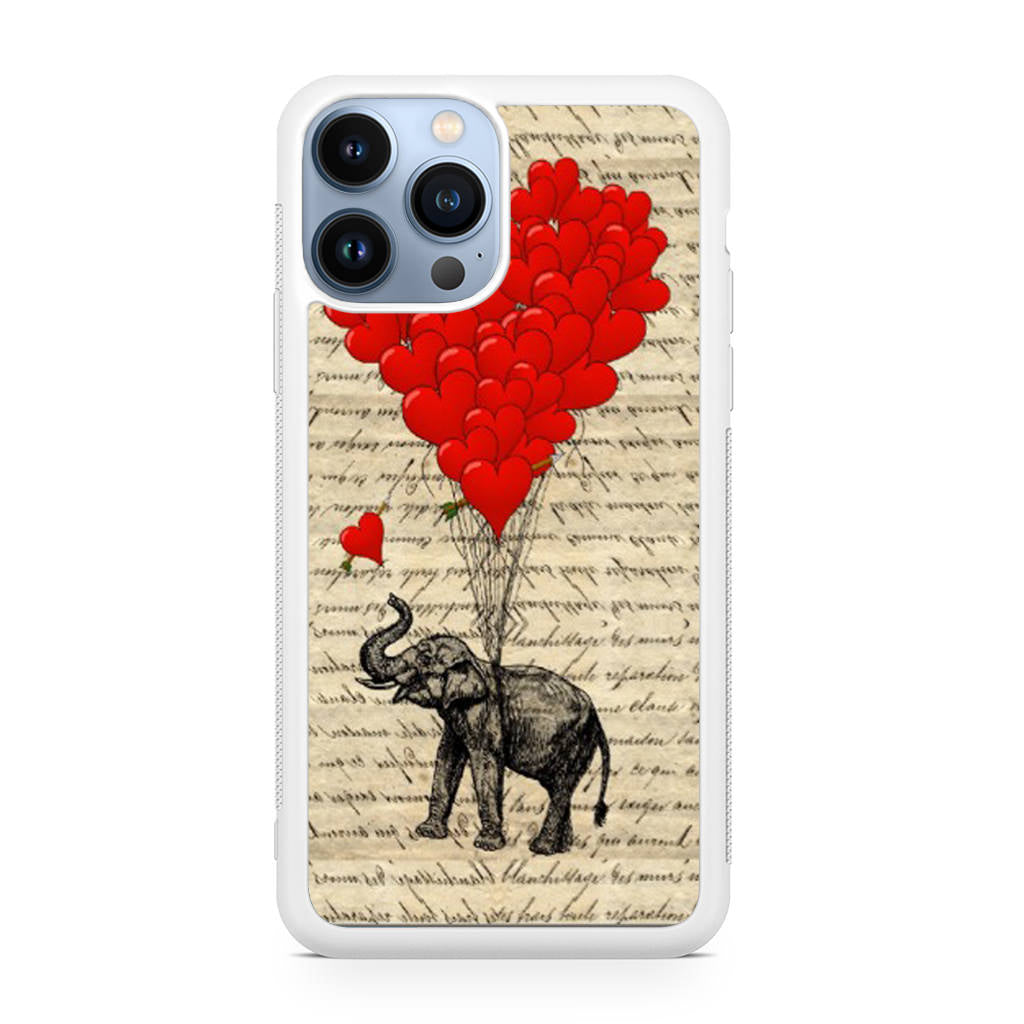 Elephant And Heart iPhone 13 Pro / 13 Pro Max Case