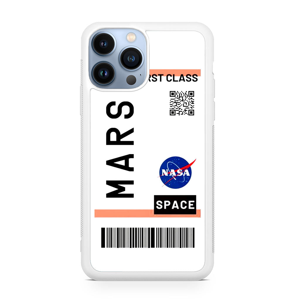 First Class Ticket To Mars iPhone 13 Pro / 13 Pro Max Case
