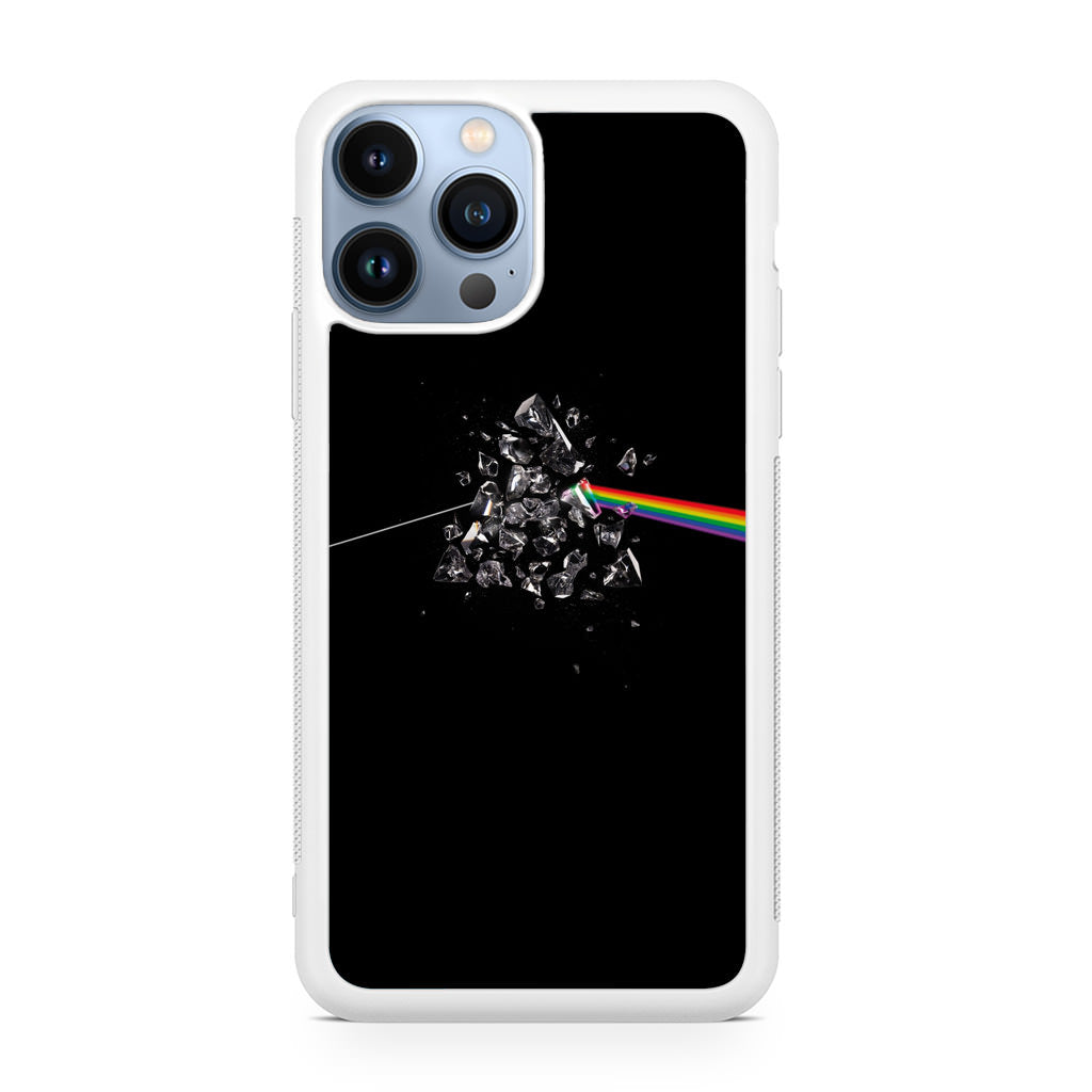 Glass Broken Light Refraction iPhone 13 Pro / 13 Pro Max Case