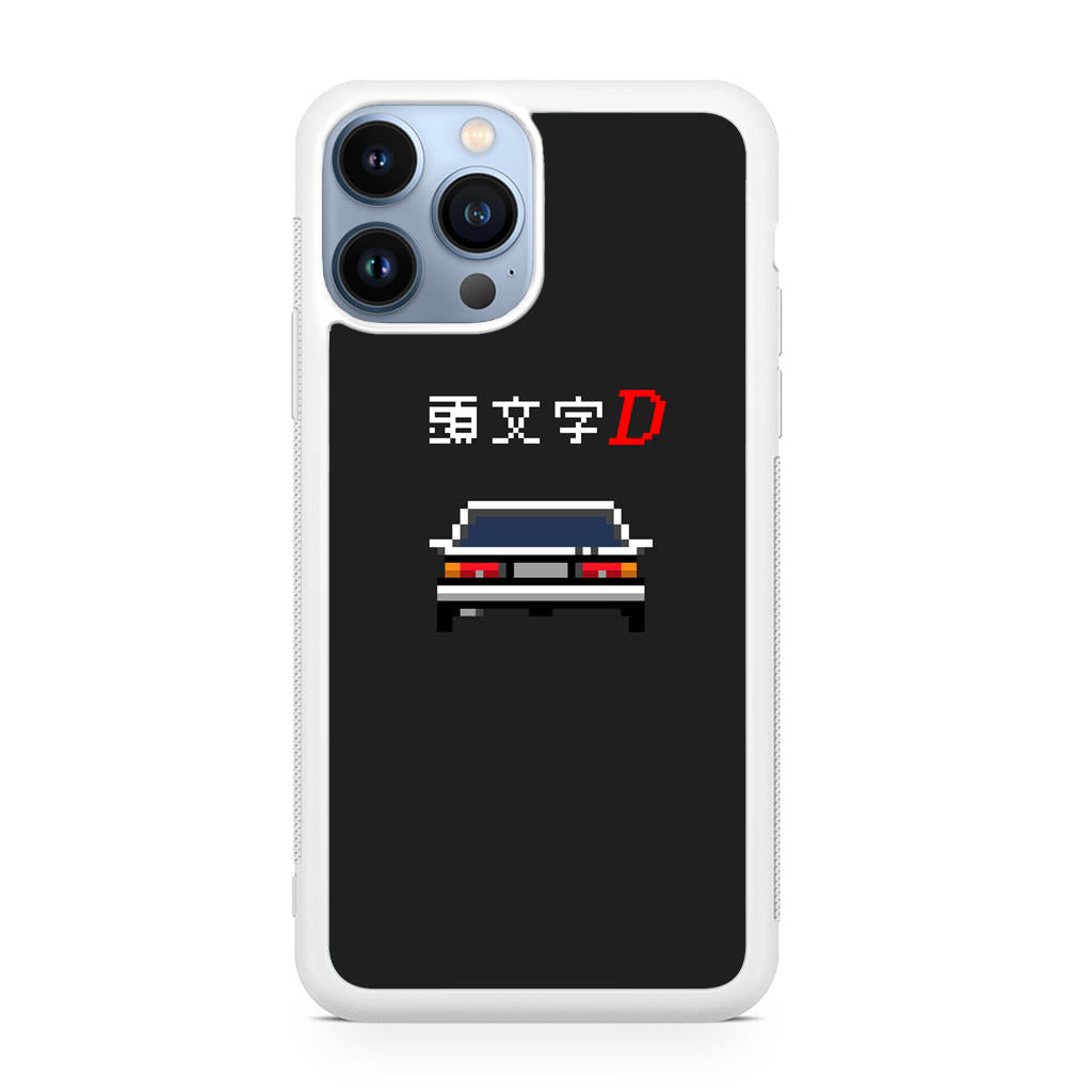 Initial D Pixel Art iPhone 13 Pro / 13 Pro Max Case
