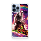 LLama Sloth And Cat Playing Together iPhone 13 Pro / 13 Pro Max Case