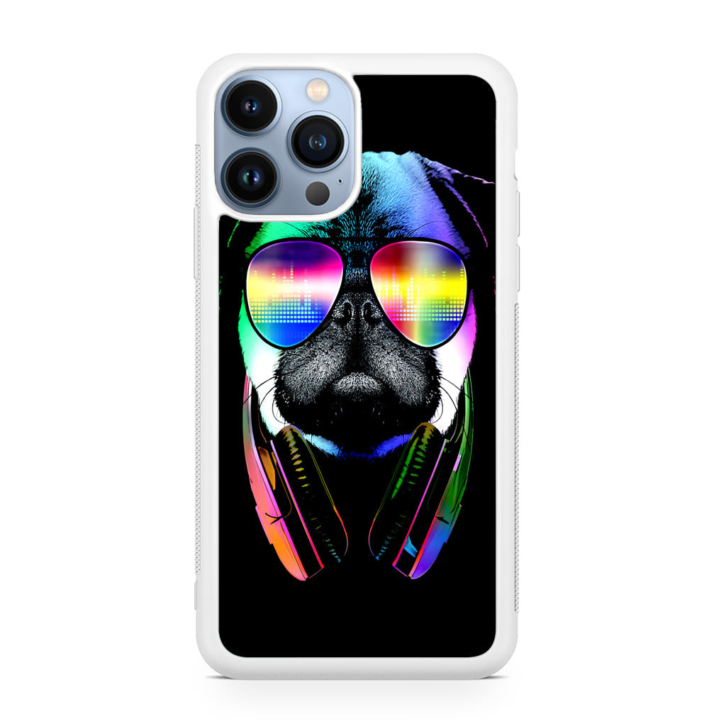 Music Lover Pug V iPhone 13 Pro / 13 Pro Max Case