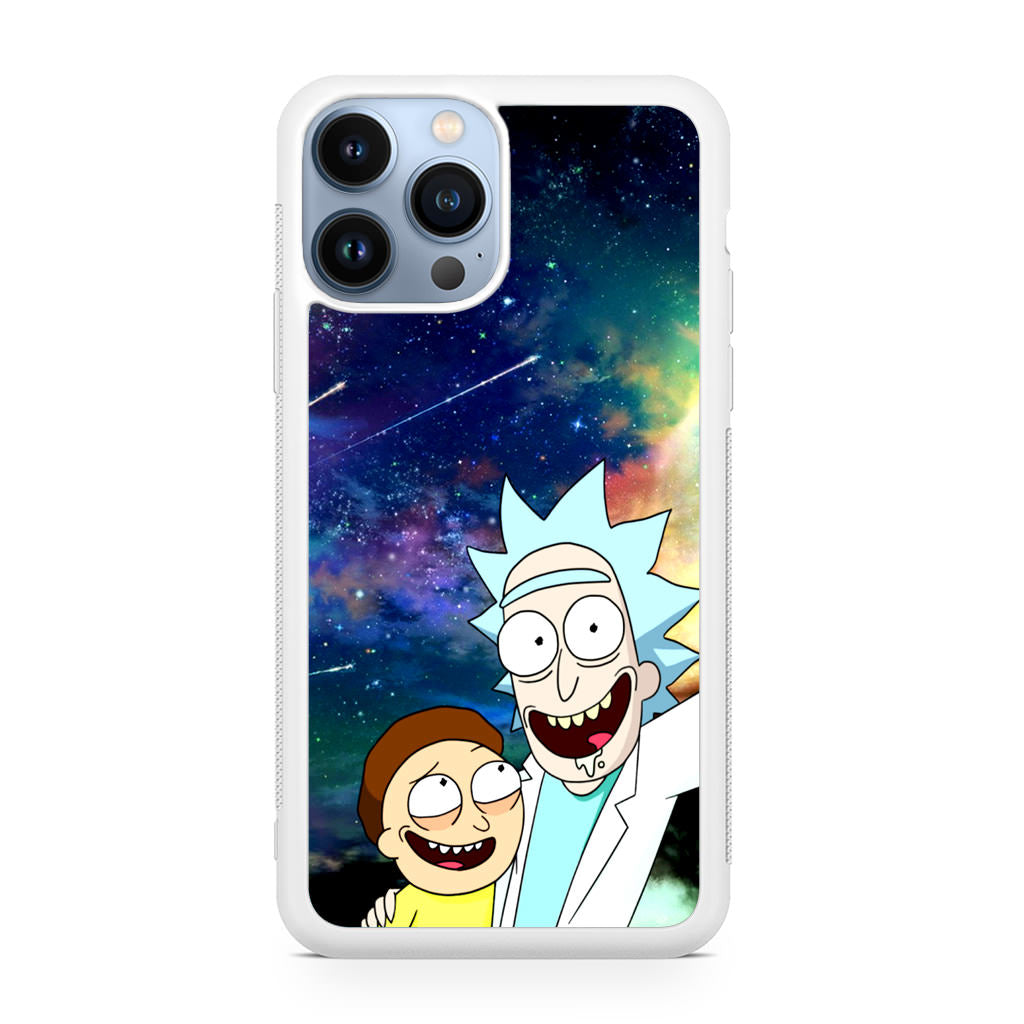 Rick And Morty In The Space iPhone 13 Pro / 13 Pro Max Case
