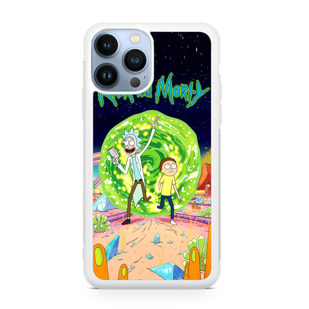 Rick And Morty Portal Gun iPhone 13 Pro / 13 Pro Max Case
