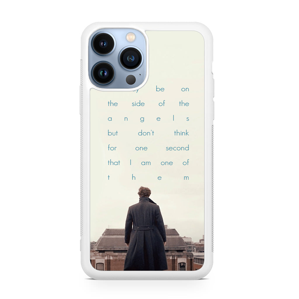 Sherlock Holmes Quote iPhone 13 Pro / 13 Pro Max Case