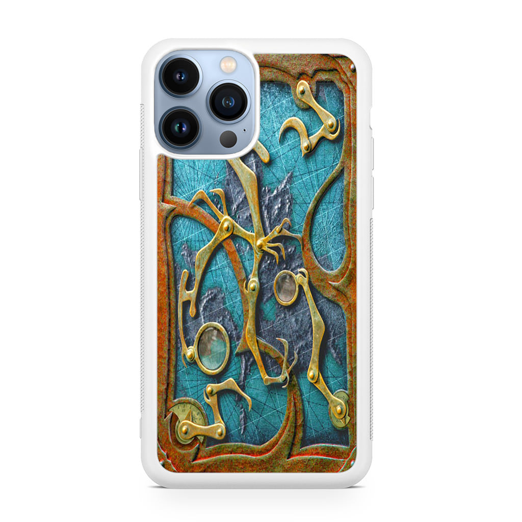 Steampunk Book Cover iPhone 13 Pro / 13 Pro Max Case