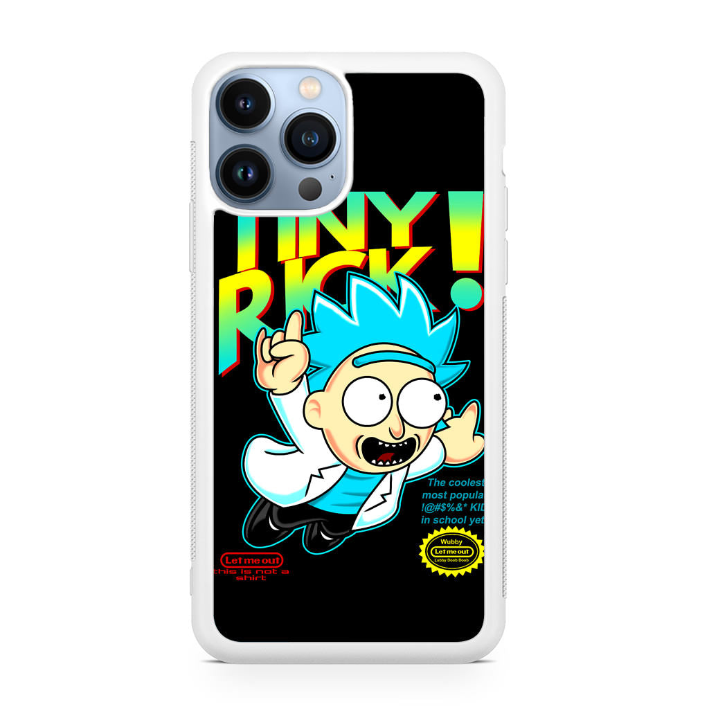 Tiny Rick Let Me Out iPhone 13 Pro / 13 Pro Max Case