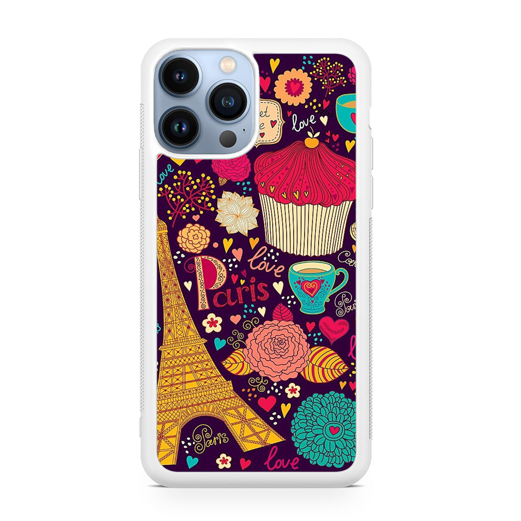 Vintage Love In Paris iPhone 13 Pro / 13 Pro Max Case