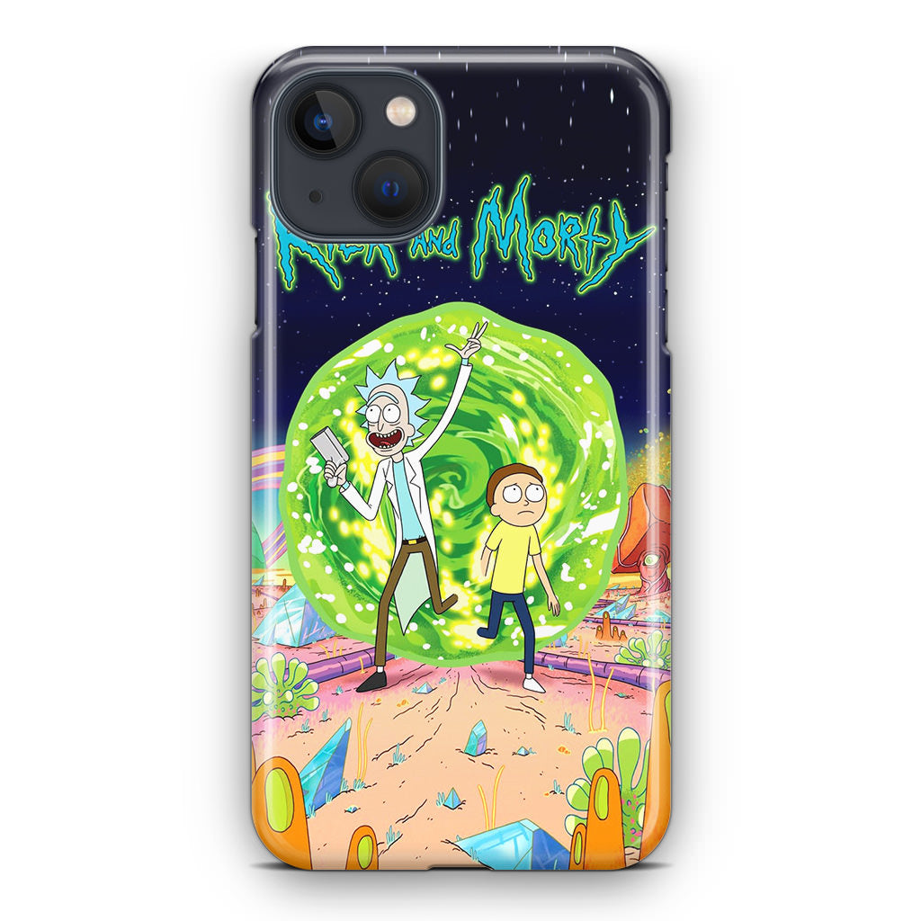 Rick And Morty Portal Gun iPhone 13 / 13 mini Case