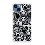 Abstract Art Black White iPhone 13 / 13 mini Case