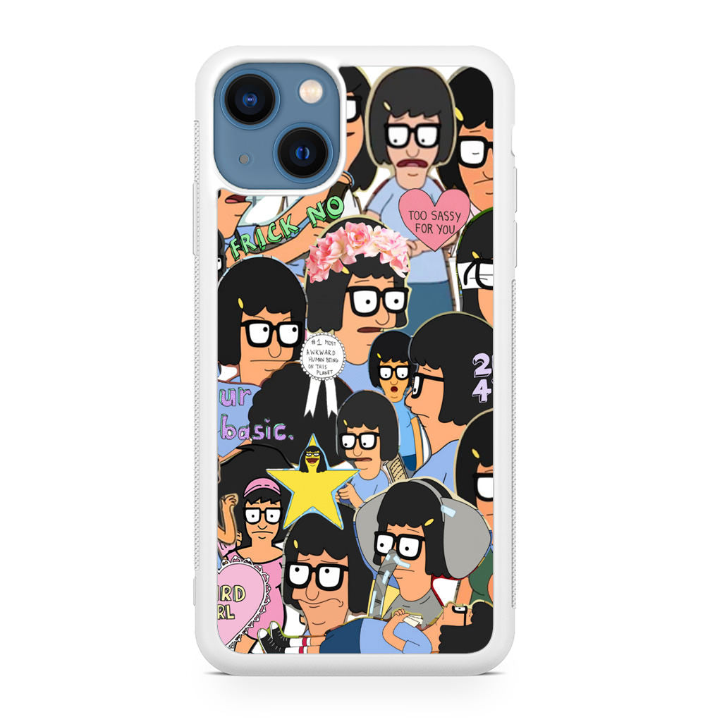 Tina Belcher Collage iPhone 13 / 13 mini Case