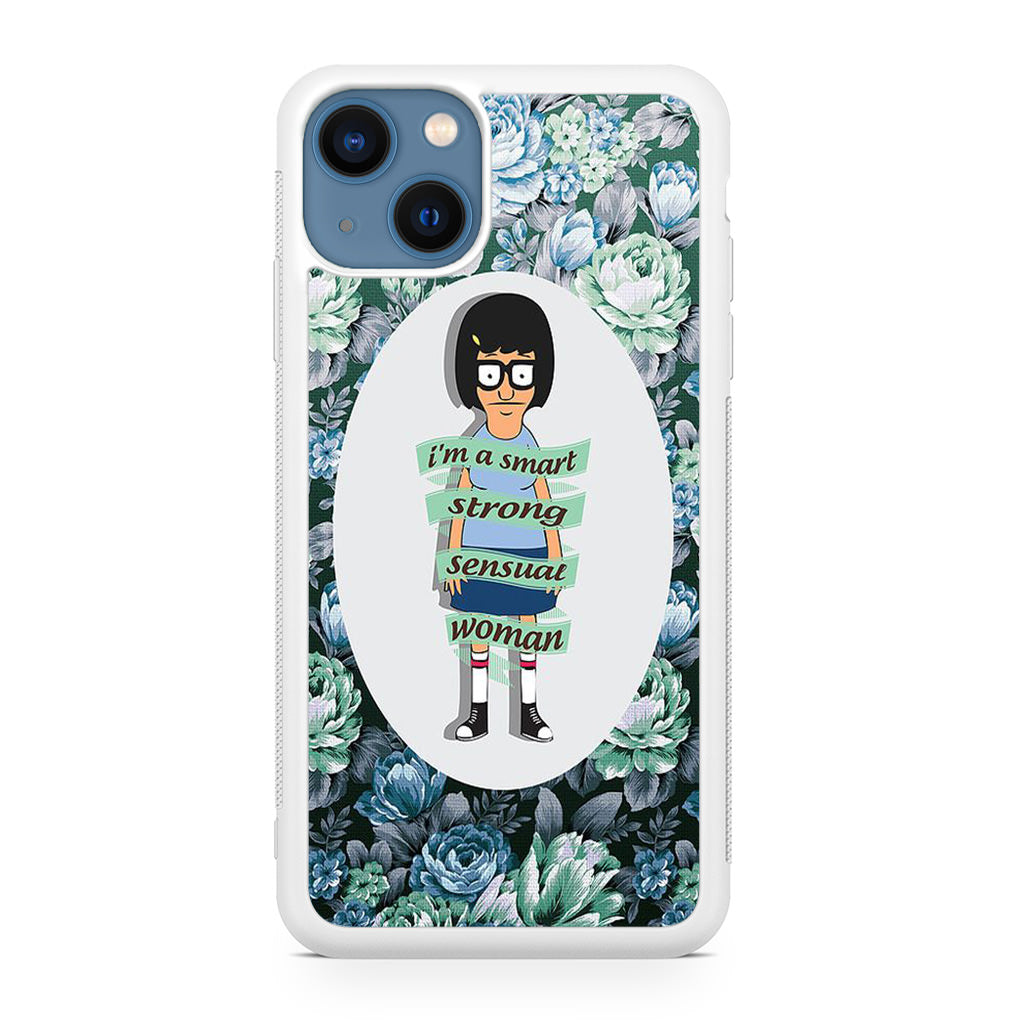 Tina Belcher Flower Woman Quotes iPhone 13 / 13 mini Case