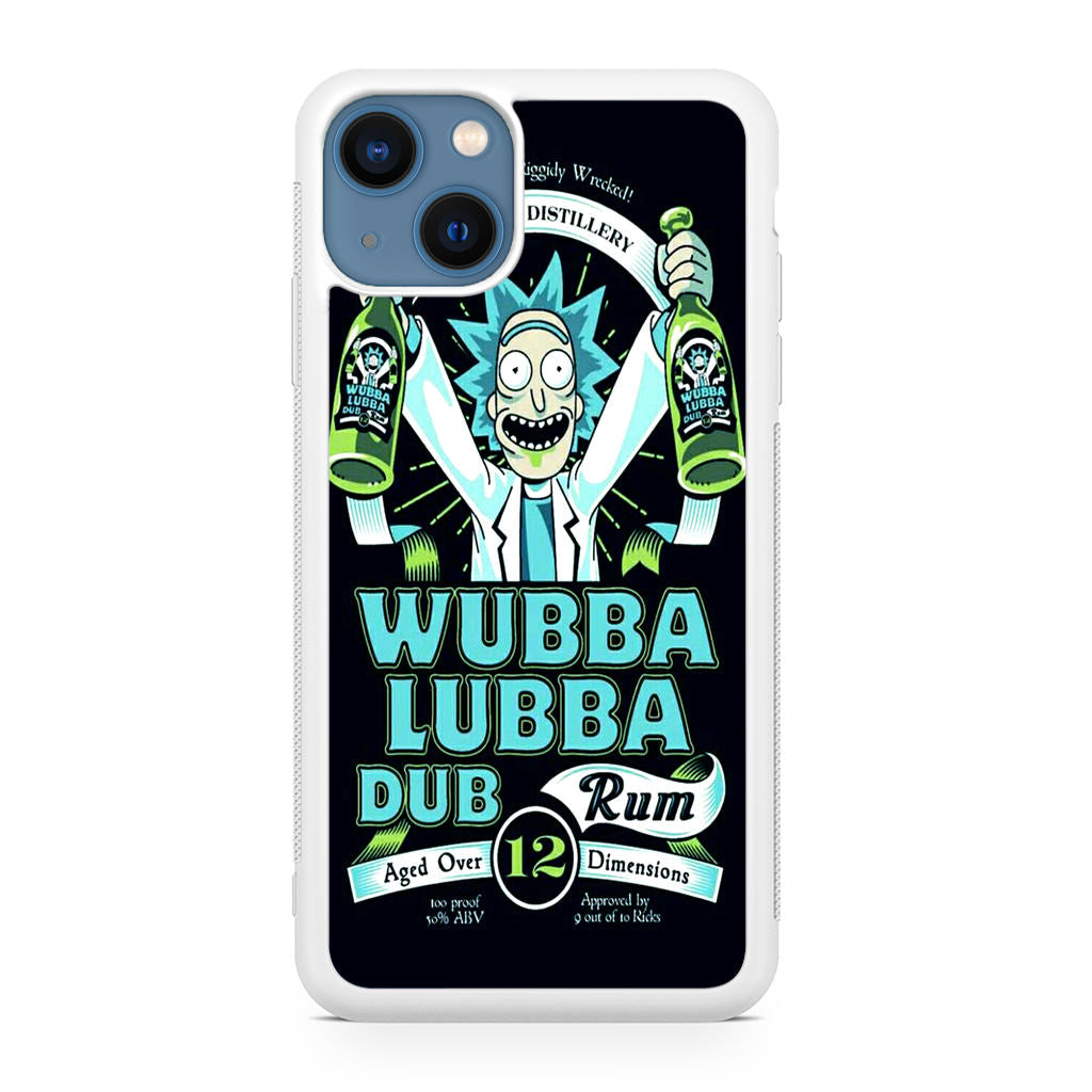 Wubba Lubba Dub Rum iPhone 13 / 13 mini Case