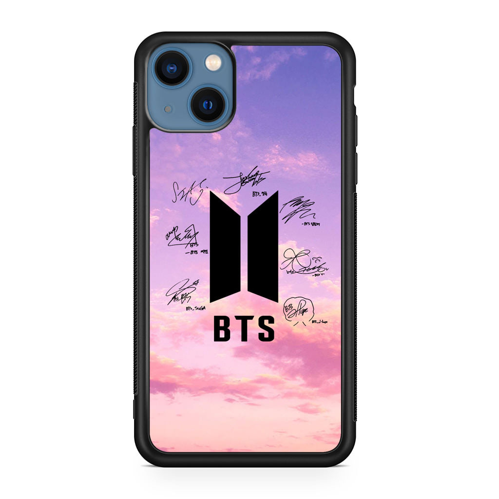 BTS Signature 2 iPhone 13 / 13 mini Case