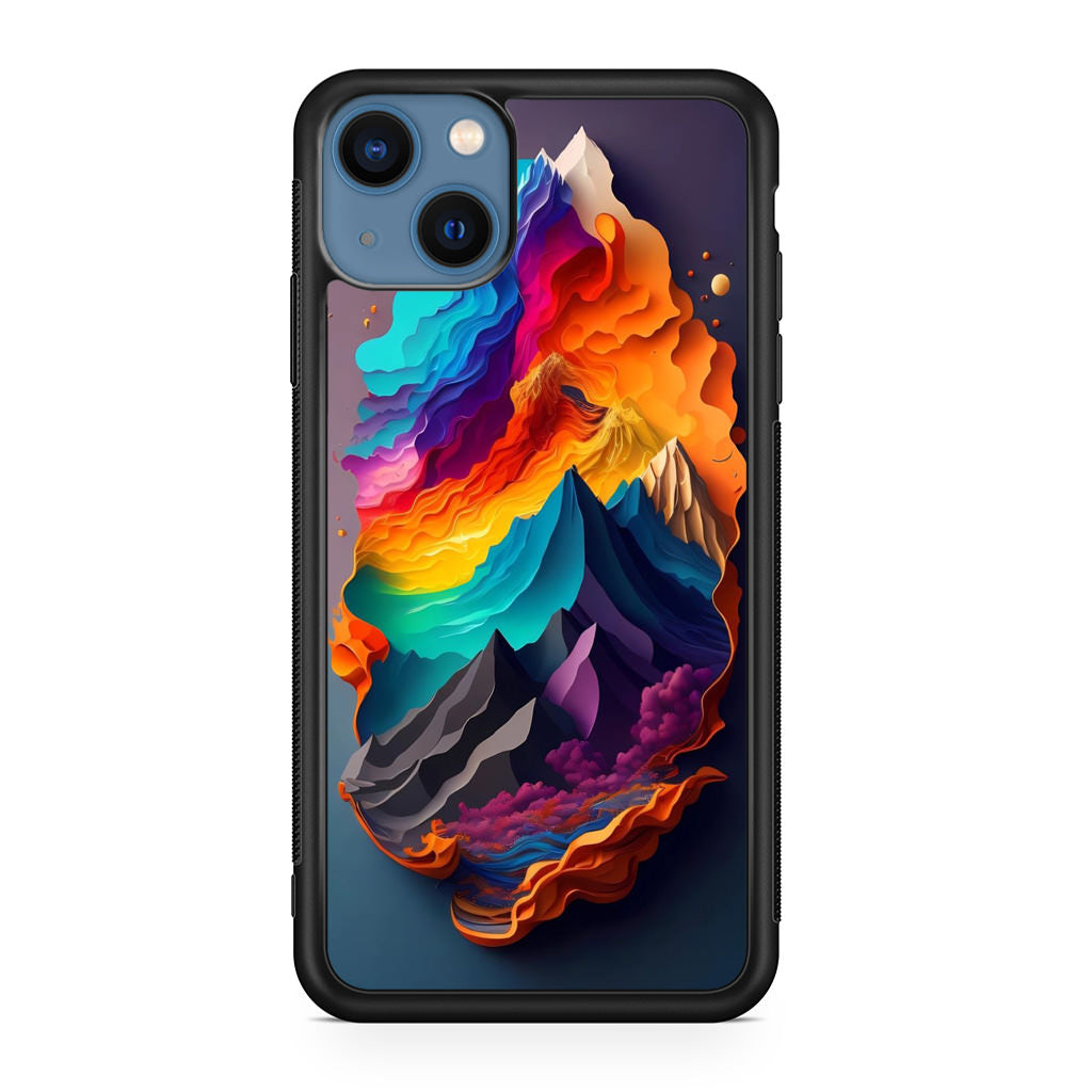 The Spectrum of Peaks iPhone 13 / 13 mini Case