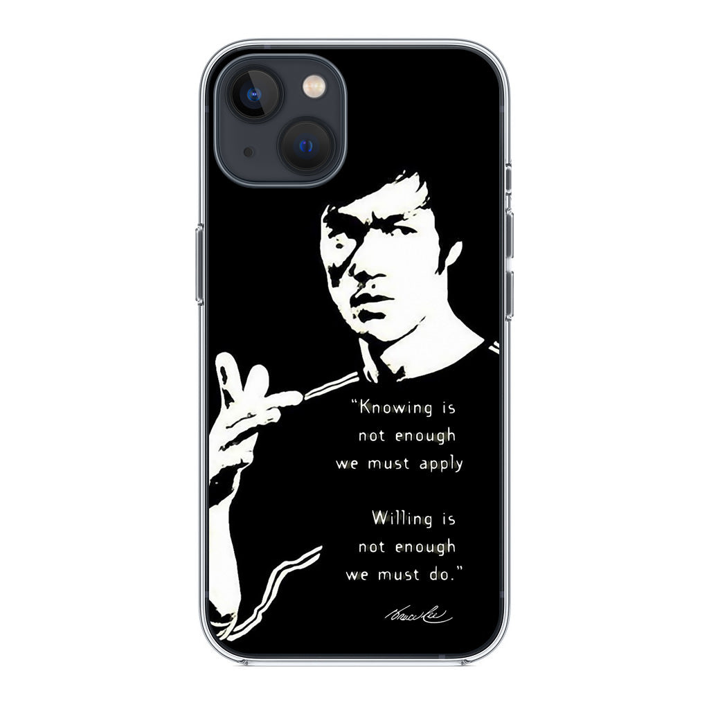 Bruce Lee Quotes iPhone 13 / 13 mini Case