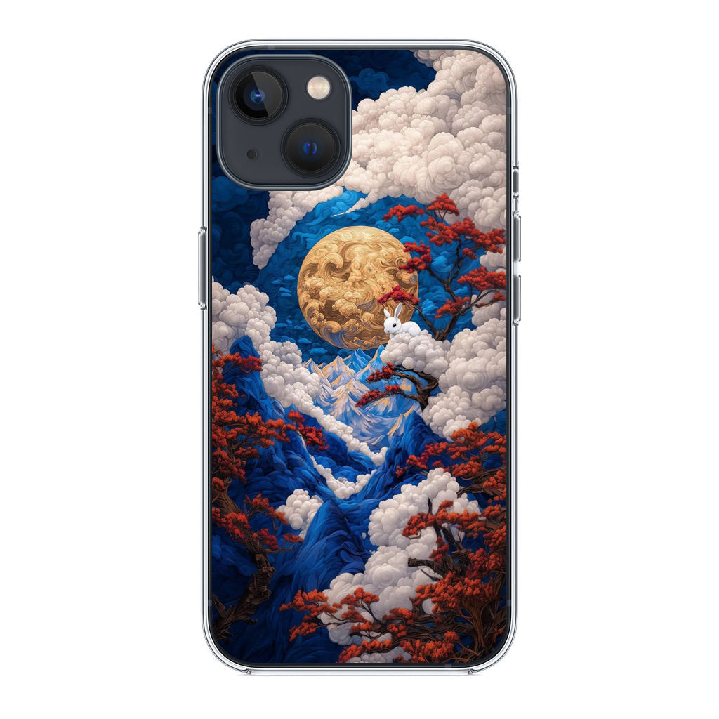 Moonlight Whispers Celestial Peaks iPhone 13 / 13 mini Case