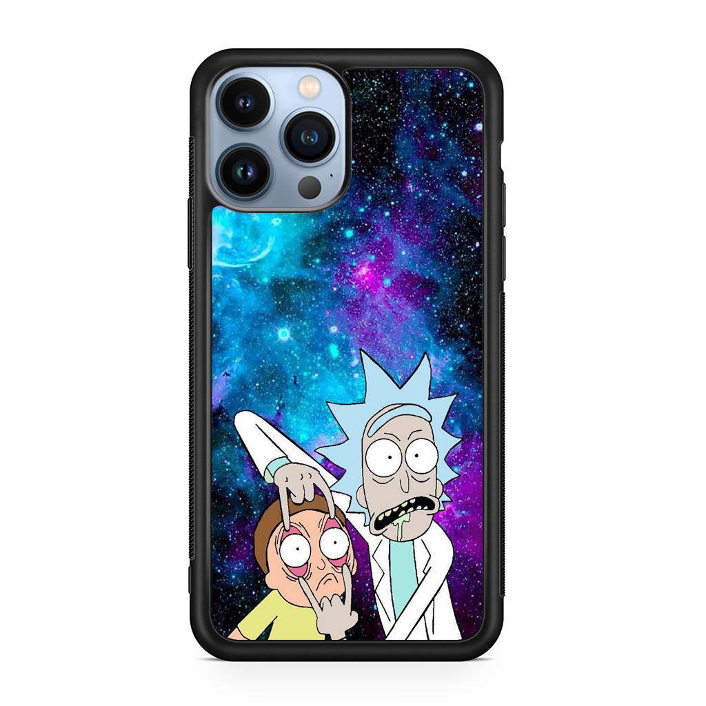 Rick And Morty Open Your Eyes iPhone 13 Pro / 13 Pro Max Case