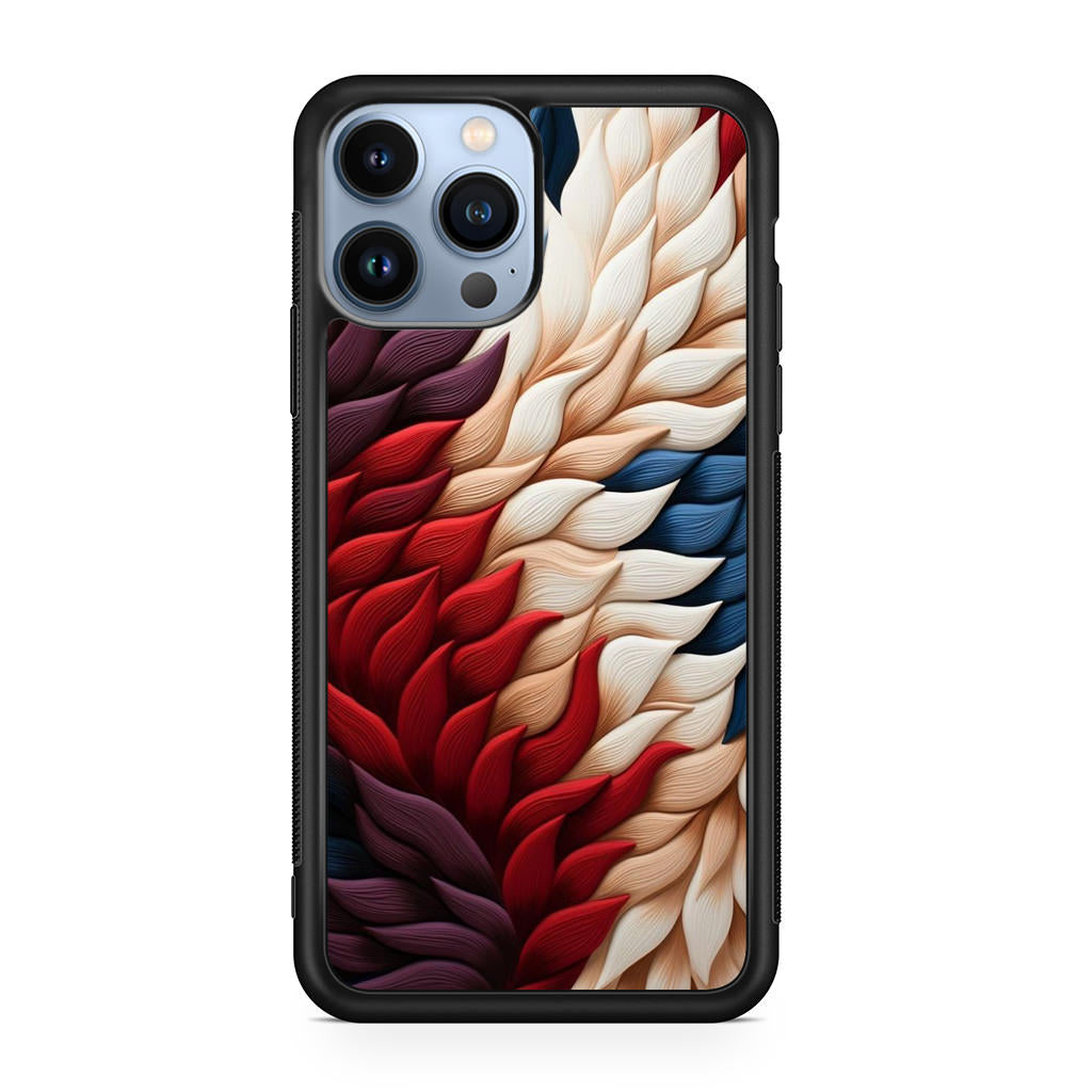 Colorful Feathers Art iPhone 13 Pro / 13 Pro Max Case