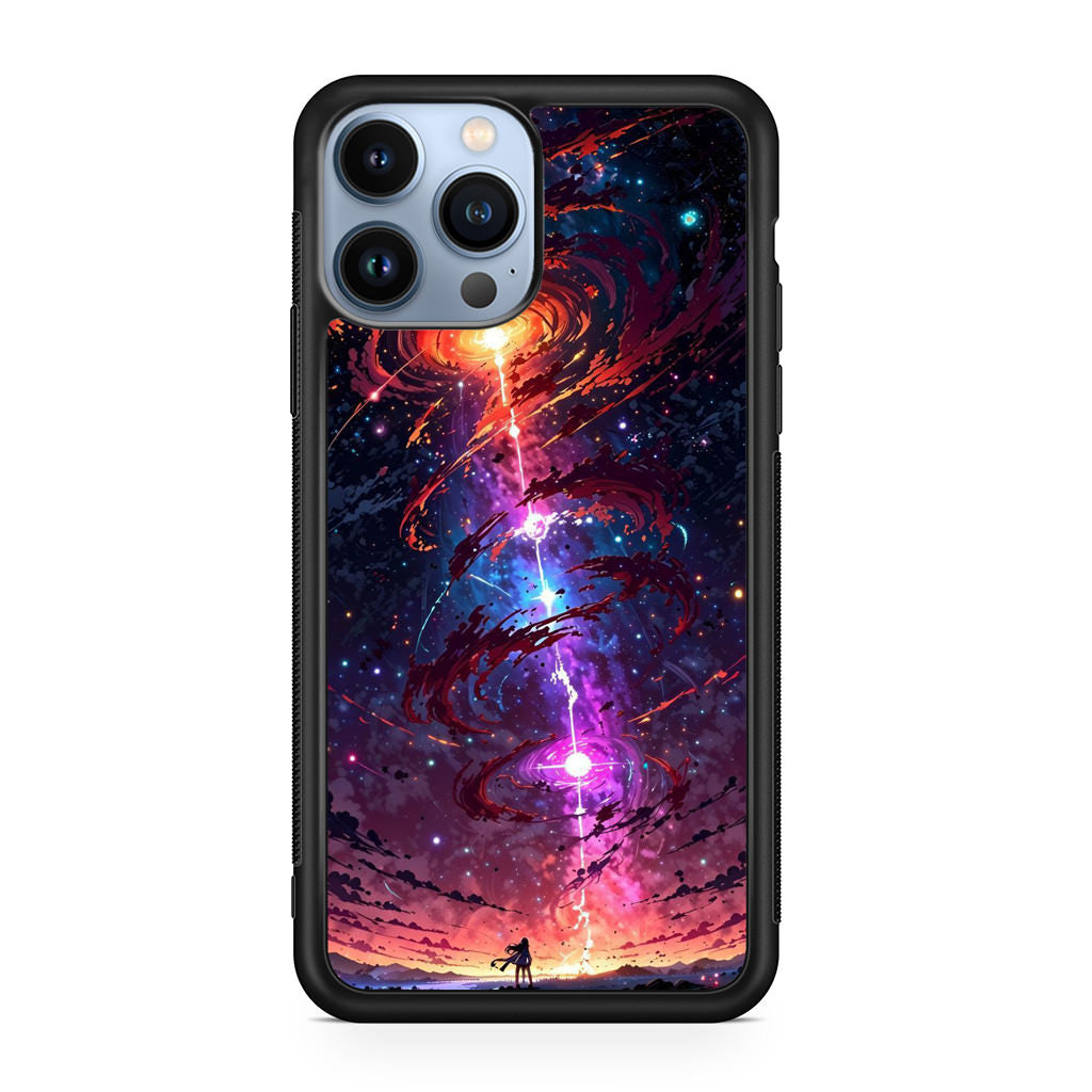 Stargazer at the Axis of Creation iPhone 13 Pro / 13 Pro Max Case