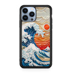 The Great Wave Off Paper Art iPhone 13 Pro / 13 Pro Max Case
