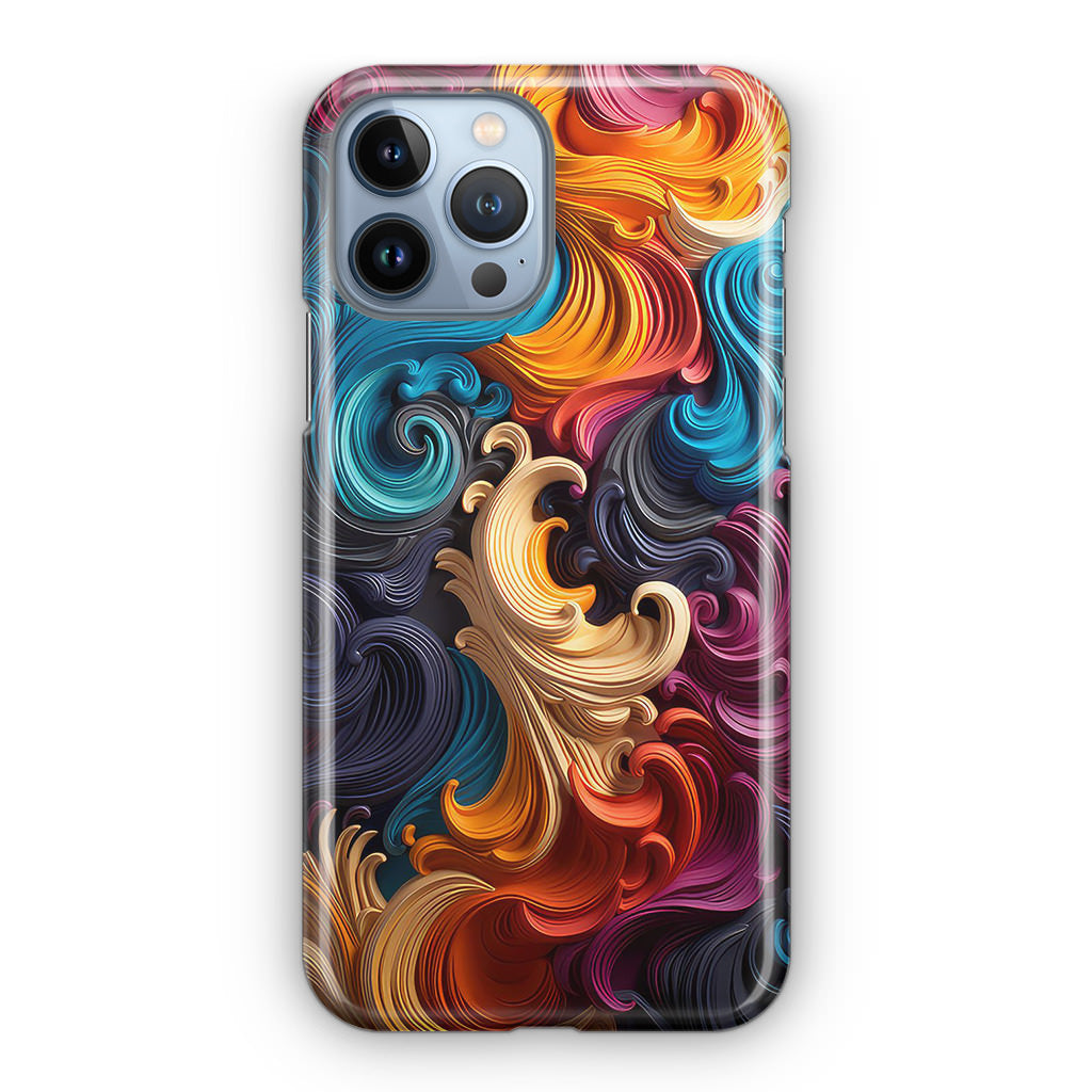 The Dance of Abstract Waves iPhone 13 Pro / 13 Pro Max Case
