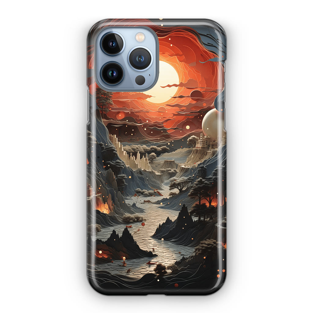 Valley of the Dying Sun iPhone 13 Pro / 13 Pro Max Case