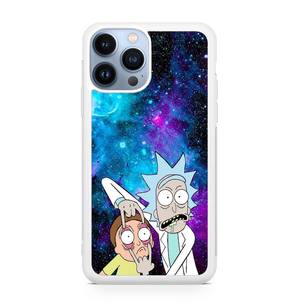 Rick And Morty Open Your Eyes iPhone 13 Pro / 13 Pro Max Case