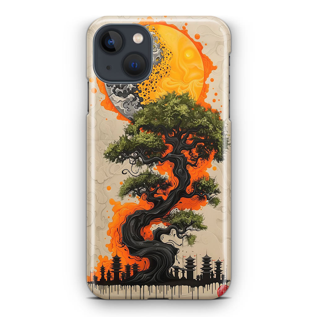 Eclipse of the Eternal Bonsai iPhone 13 / 13 mini Case