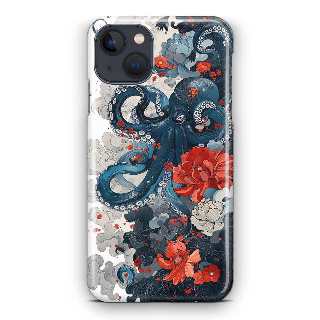 Floral Kraken iPhone 13 / 13 mini Case