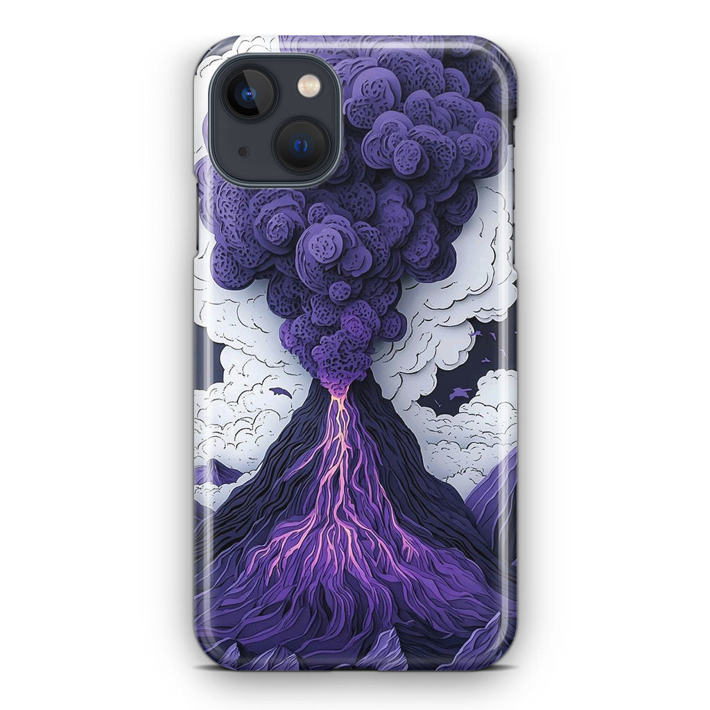 Violet Fury The Awakening Volcano iPhone 13 / 13 mini Case