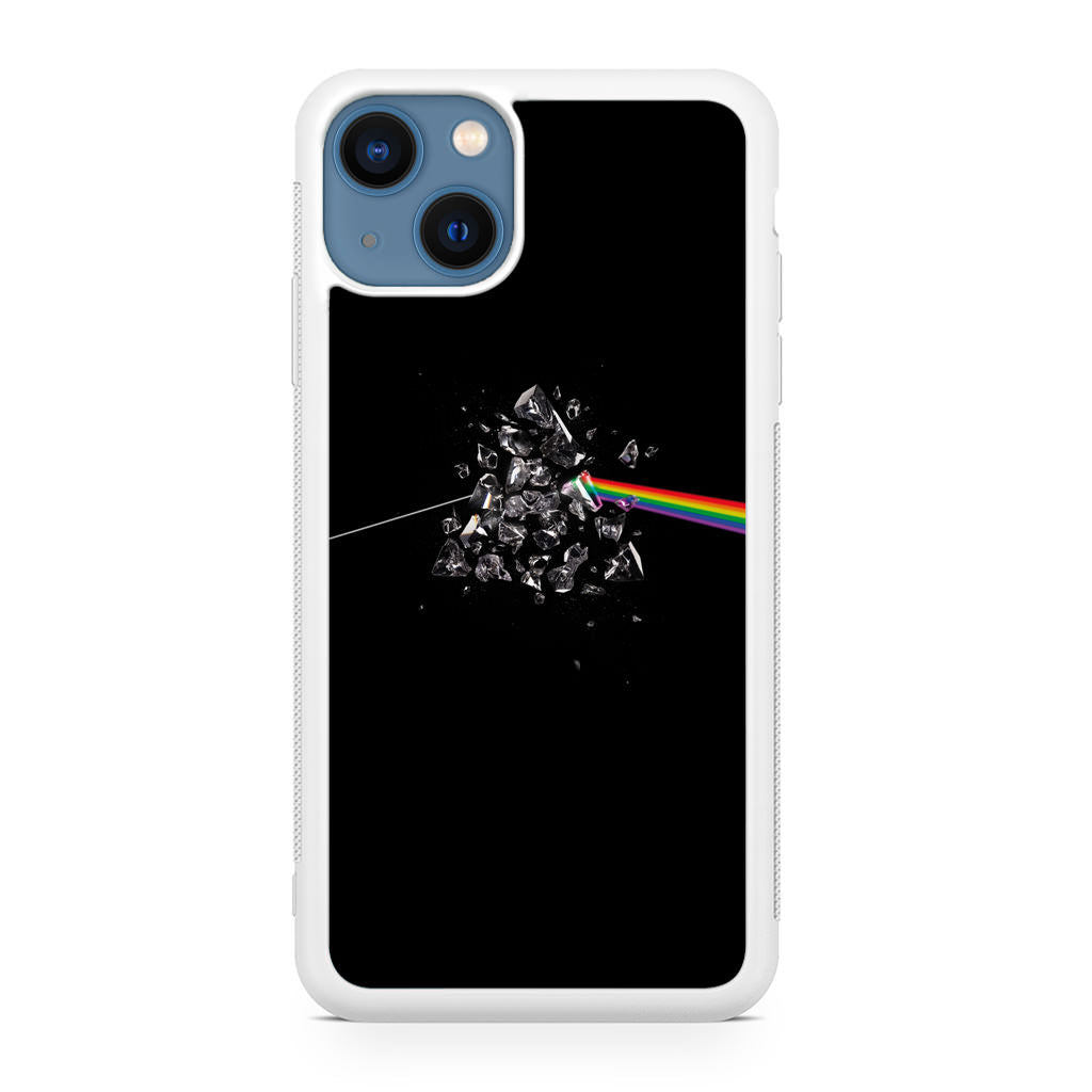 Glass Broken Light Refraction iPhone 13 / 13 mini Case