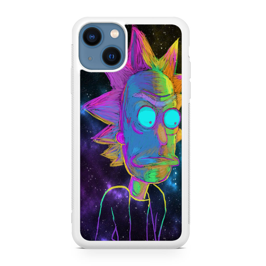Rick Colorful Crayon Space iPhone 13 / 13 mini Case