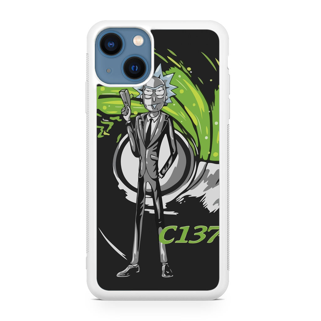 Rick Sanchez Agent C137 iPhone 13 / 13 mini Case