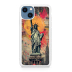 Canvas Art Statue of Liberty iPhone 13 / 13 mini Case