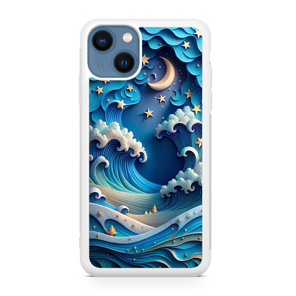 Dreamtide Where Stars Kiss the Sea iPhone 13 / 13 mini Case