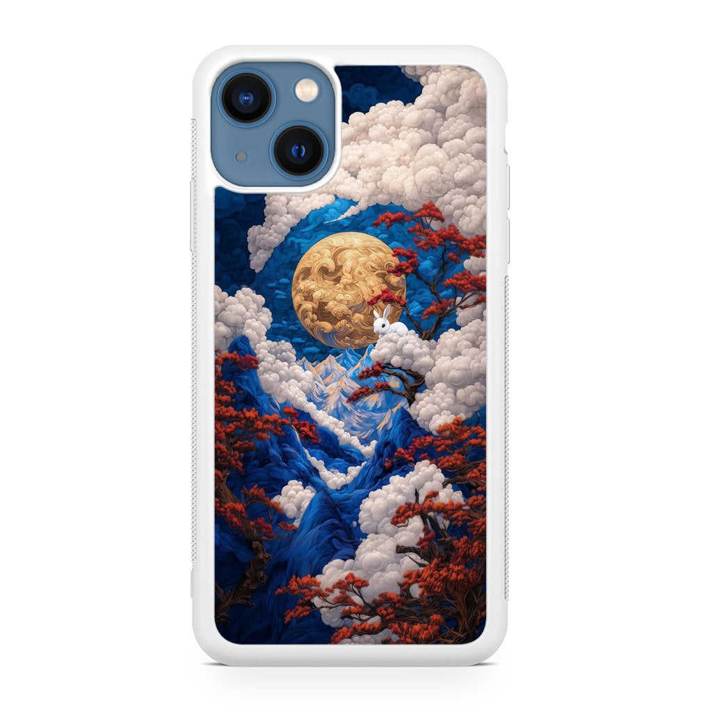 Moonlight Whispers Celestial Peaks iPhone 13 / 13 mini Case