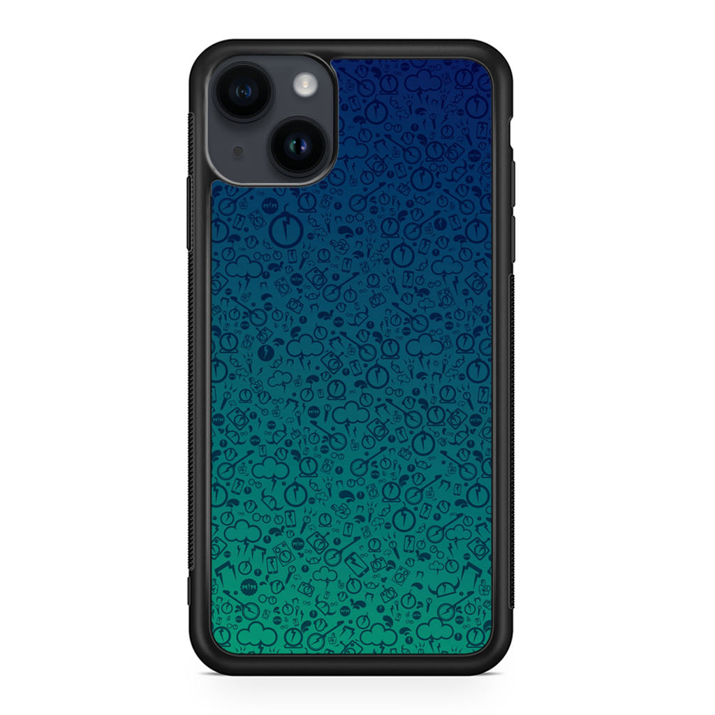 Lightning Bolt Symbol iPhone 15 / 15 Plus Case