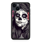 Girl Skull Flower iPhone 15 / 15 Plus Case