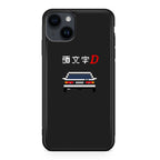 Initial D Pixel Art iPhone 15 / 15 Plus Case