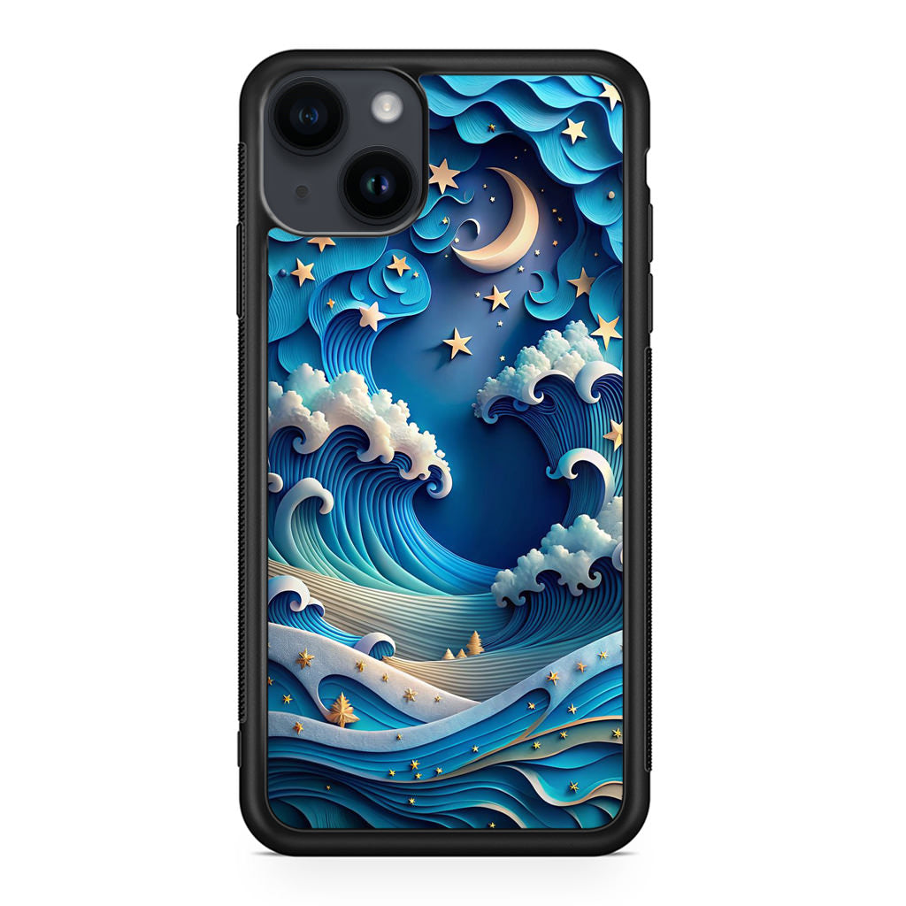 Dreamtide Where Stars Kiss the Sea iPhone 14 / 14 Plus Case
