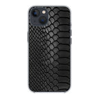 Black Snake Skin Texture iPhone 15 / 15 Plus Case