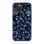 Blue Diamonds Pattern iPhone 15 / 15 Plus Case